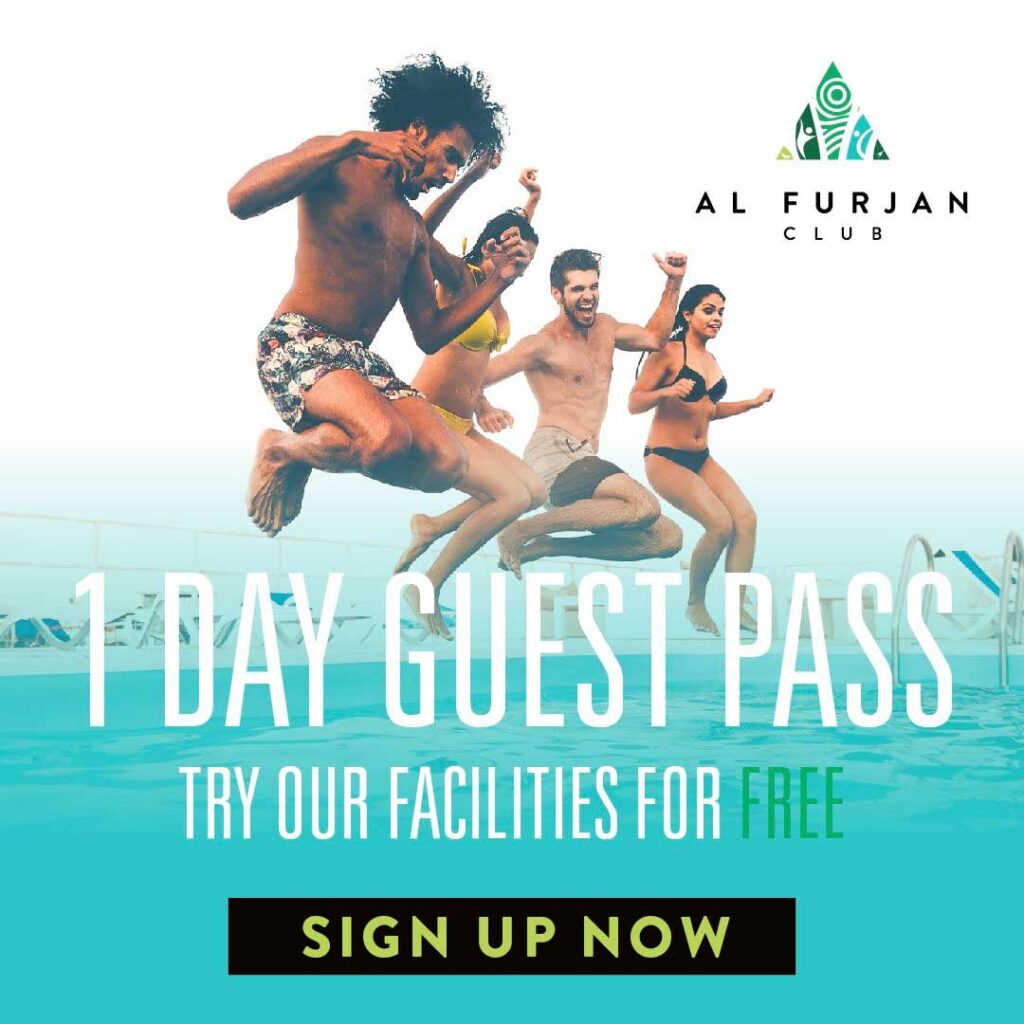 Al Furjan Club 1 Day Guest Pass